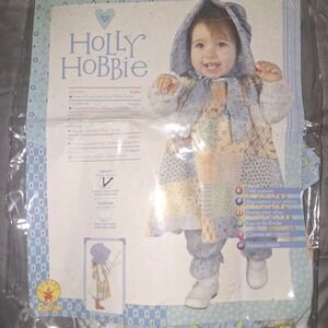 New Holly Hobbie Costume Rubies Toddler 1-2 Years Pioneer Rag Doll Halloween